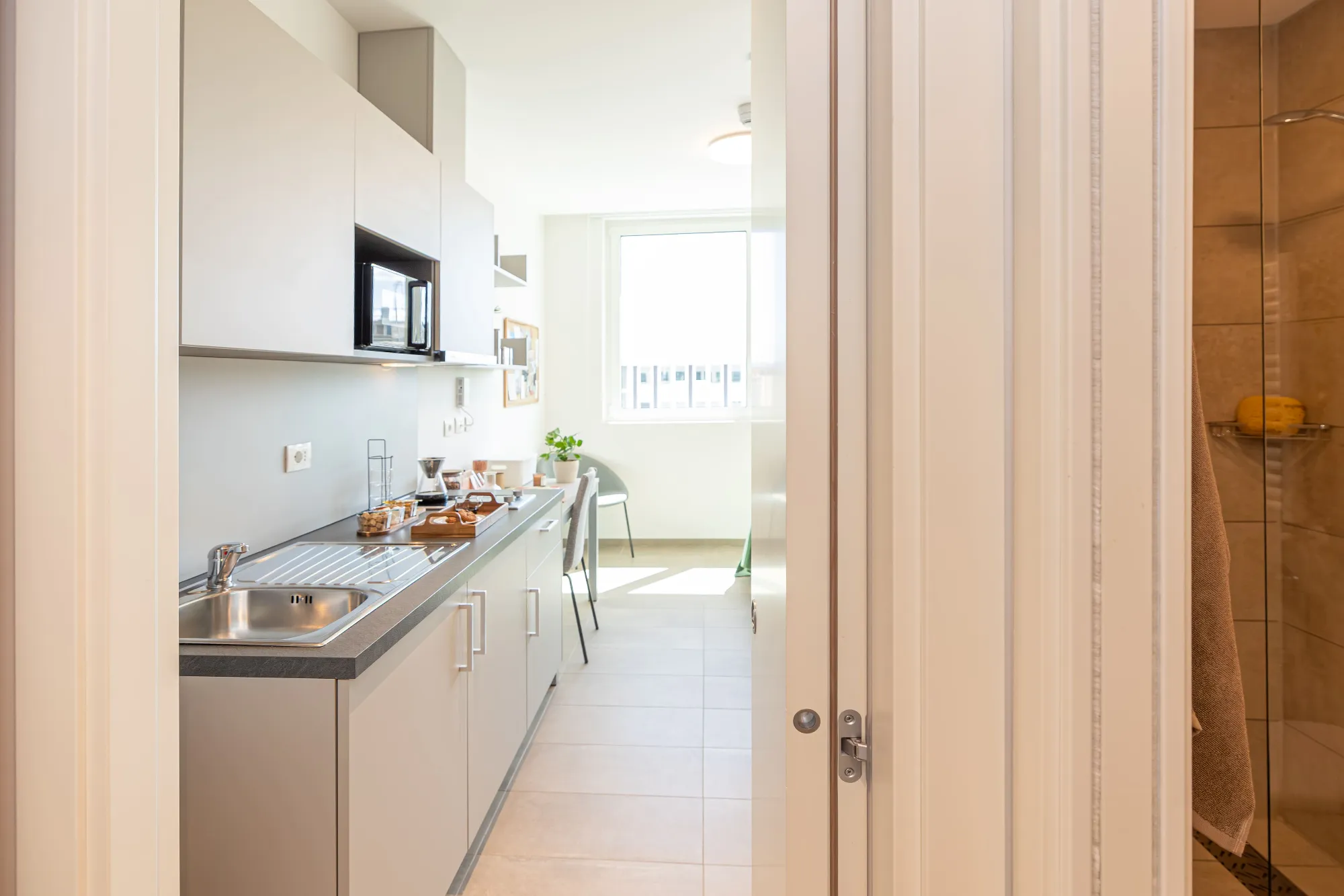 Monolocale Premium vista cortile a Florence